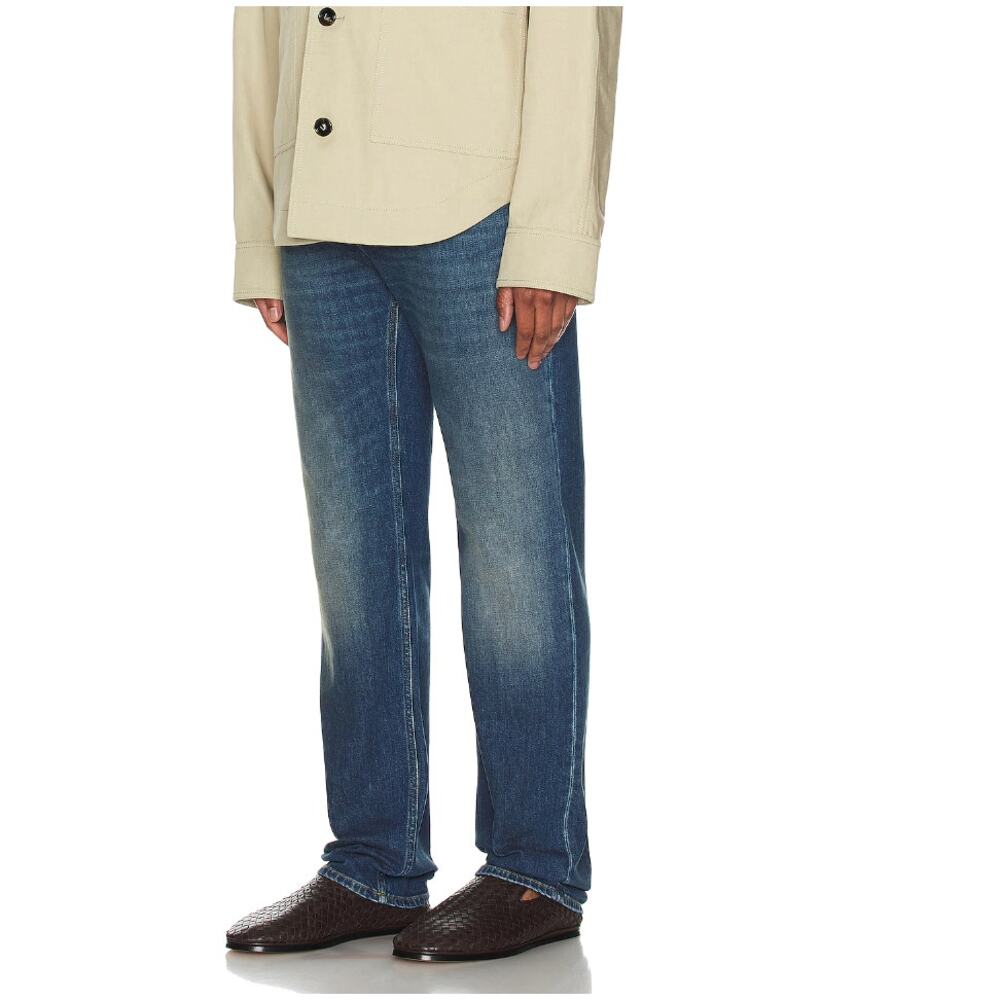NWOT Men's Bottega Veneta Slim Denim Jeans in Medium Wash size 46 Quiet Luxury